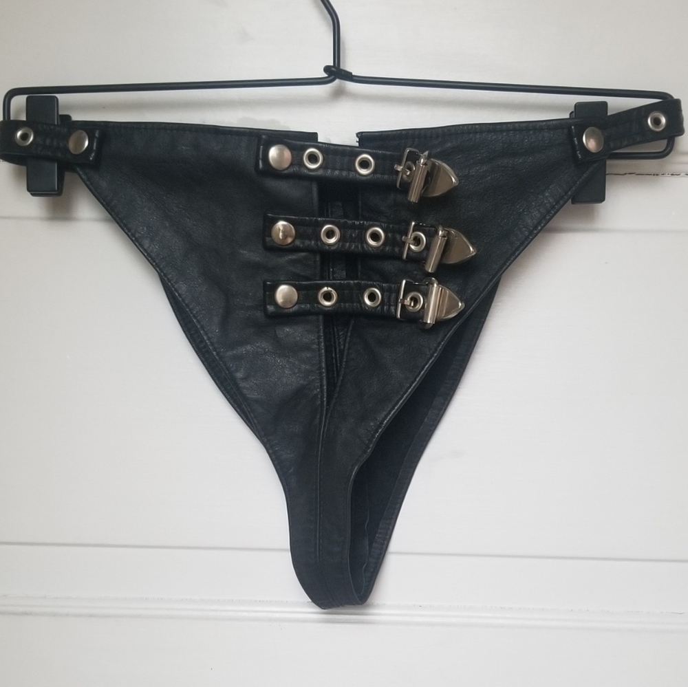 Genuine Leather Panties
